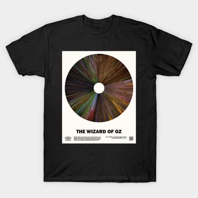 minimal_Wizard of Oz Warp Movie T-Shirt by silver-light